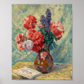 Vase de Fleurs | Maximilien Luce Poster (Vorne)