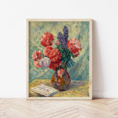 Vase de Fleurs | Maximilien Luce Poster