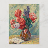 Vase de Fleurs | Maximilien Luce Postkarte (Vorderseite)