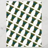 Vase dekorieren, Keramik lagern, Potter-Werbung Flyer (Hinten)