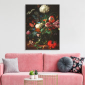 Vase der Blume, 1660 von Jan Davidsz de Heem Leinwanddruck (Insitu (Wohnzimmer))