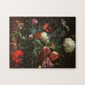 Vase der Blume, 1660 von Jan Davidsz de Heem Puzzle (Horizontal)