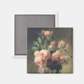 Vase der Blume 2 Magnet (Vorderseite/Rückseite)