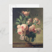 Vase der Blume 2 Postkarte (Vorne/Hinten)