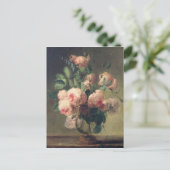 Vase der Blume 2 Postkarte (Stehend Vorderseite)