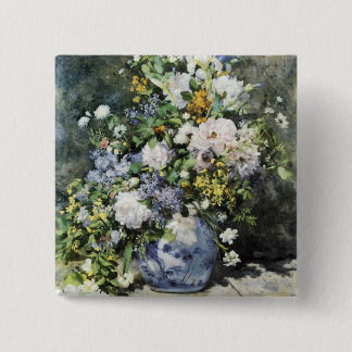 Vase der Blume Button