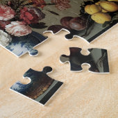 Vase der Blume durch ein Fenster, Balthasar van de Puzzle (Seite)