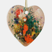 Vase der Blume durch Redon Post-Impressionist Keramik Ornament (Rechts)