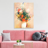 Vase der Blume durch Redon Post-Impressionist Leinwanddruck (Insitu (Wohnzimmer))