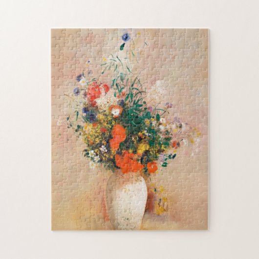 Vase der Blume durch Redon Post-Impressionist Puzzle (Vertikal)