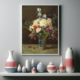 Vase der Blume, George Cochran Lambdin Poster