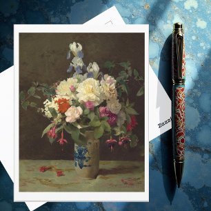 Vase der Blume, George Cochran Lambdin Postkarte