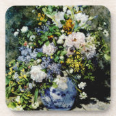 Vase der Blume Getränkeuntersetzer (Vorderseite)