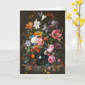 Vase der Blume, Jan Davidsz de Heem Karte (Gelbe Blume)