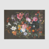 Vase der Blume | Jan Davidsz de Heem Seidenpapier (Vorderseite)