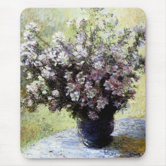 Vase der Blume Mousepad (Vorne)
