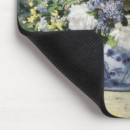 Vase der Blume Mousepad (Ecke)