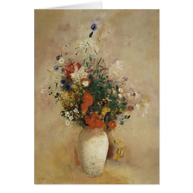 Vase der Blume, Odilon Redon Fine Art (Vorne)