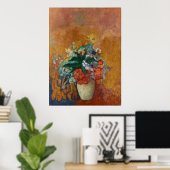 Vase der Blume Odilon Redon französische Ölmalerei Poster (Heimbüro)