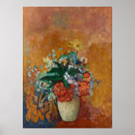 Vase der Blume Odilon Redon französische Ölmalerei Poster