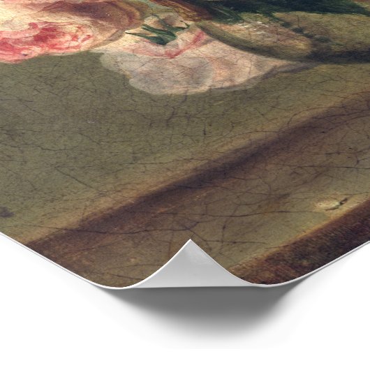 Vase der Blume Poster (Ecke)