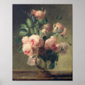 Vase der Blume Poster (Vorne)
