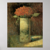 Vase der Blume Poster (Vorne)