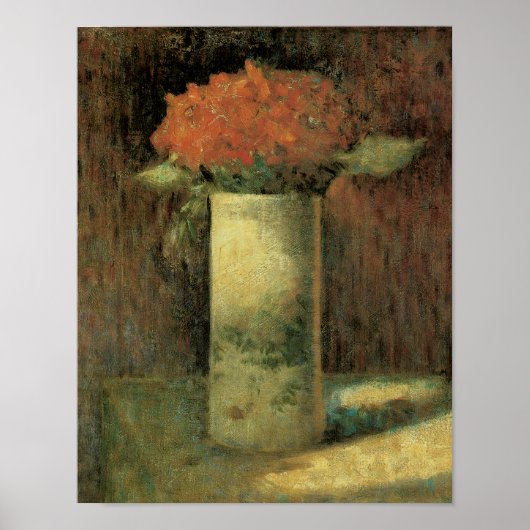 Vase der Blume Poster (Vorne)