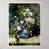 Vase der Blume Poster (Vorne)