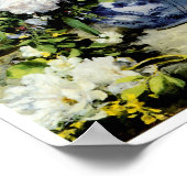 Vase der Blume Poster (Ecke)