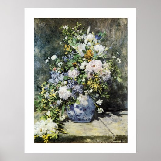 Vase der Blume Poster (Vorne)