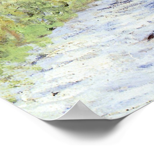 Vase der Blume Poster (Ecke)