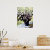 Vase der Blume Poster (Küche)