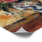 Vase der Blume Poster (Ecke)