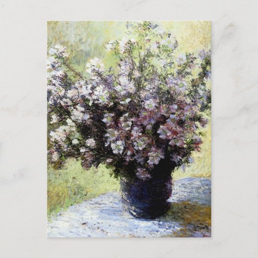Vase der Blume Postkarte (Vorderseite)