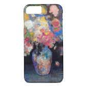 Vase der Blume, Redon Case-Mate iPhone Hülle (Rückseite)