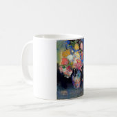 Vase der Blume, Redon Kaffeetasse (Vorderseite Links)