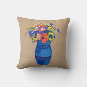 Vase der Blume, Redon Kissen