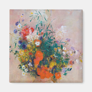 Vase der Blume, Redon Magnet