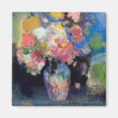 Vase der Blume, Redon Magnet (Vorne)