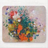 Vase der Blume, Redon Mousepad (Vorne)