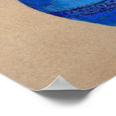 Vase der Blume, Redon Poster (Ecke)