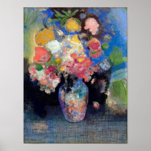 Vase der Blume, Redon Poster