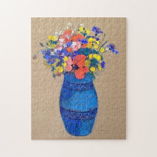 Vase der Blume, Redon Puzzle (Vertikal)