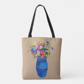 Vase der Blume, Redon Tasche (Rückseite)