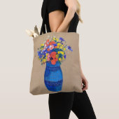 Vase der Blume, Redon Tasche (Von Nahem)