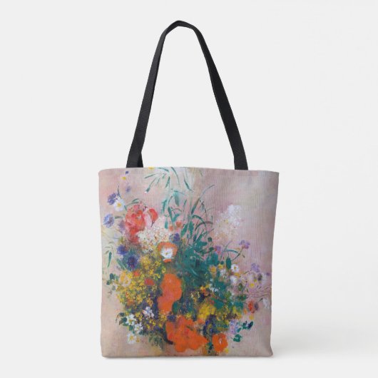 Vase der Blume, Redon Tasche (Rückseite)