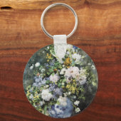 Vase der Blume Schlüsselanhänger (Vorderseite)