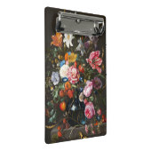 Vase der Blume. Schöpfer Jan Davidsz de Heem. Mini Klemmbrett (Schrägansicht)