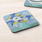 Vase der Blume Untersetzer (Linke Seite)